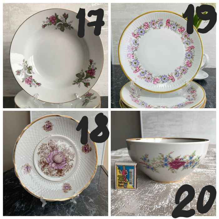 Тарелки блюда Япония Tono China Kahla SEP ГДР Freiberger