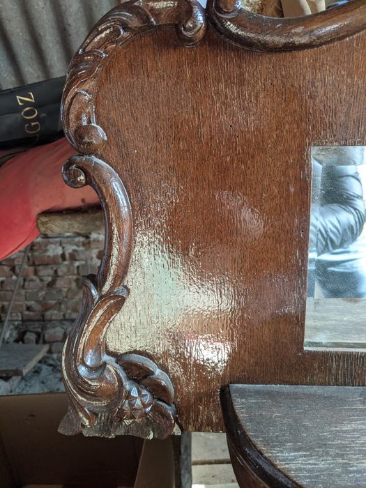 Антикварне деревяне зеркало,дзеркало,