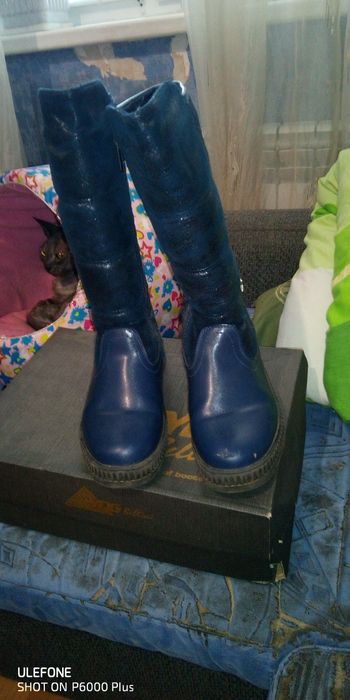 Зимние сапоги на девочку.