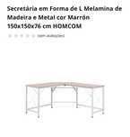 Secretaria em forma de L