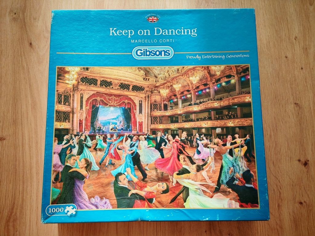 Puzzle Keep on Dancing, 1000 elementów Gibsons