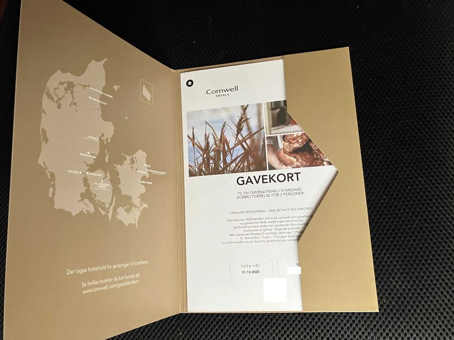 Voucher na nocleg w hotelu - Gavefabrikken Comwell (Dania)