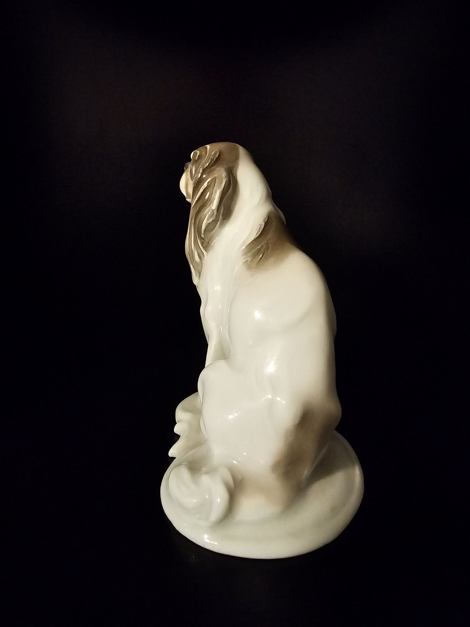 Figurka psa cavalier/pekińczyk Rosenthal