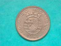 927 - Moçambique: 20 centavos 1941 bronze, por 10,00