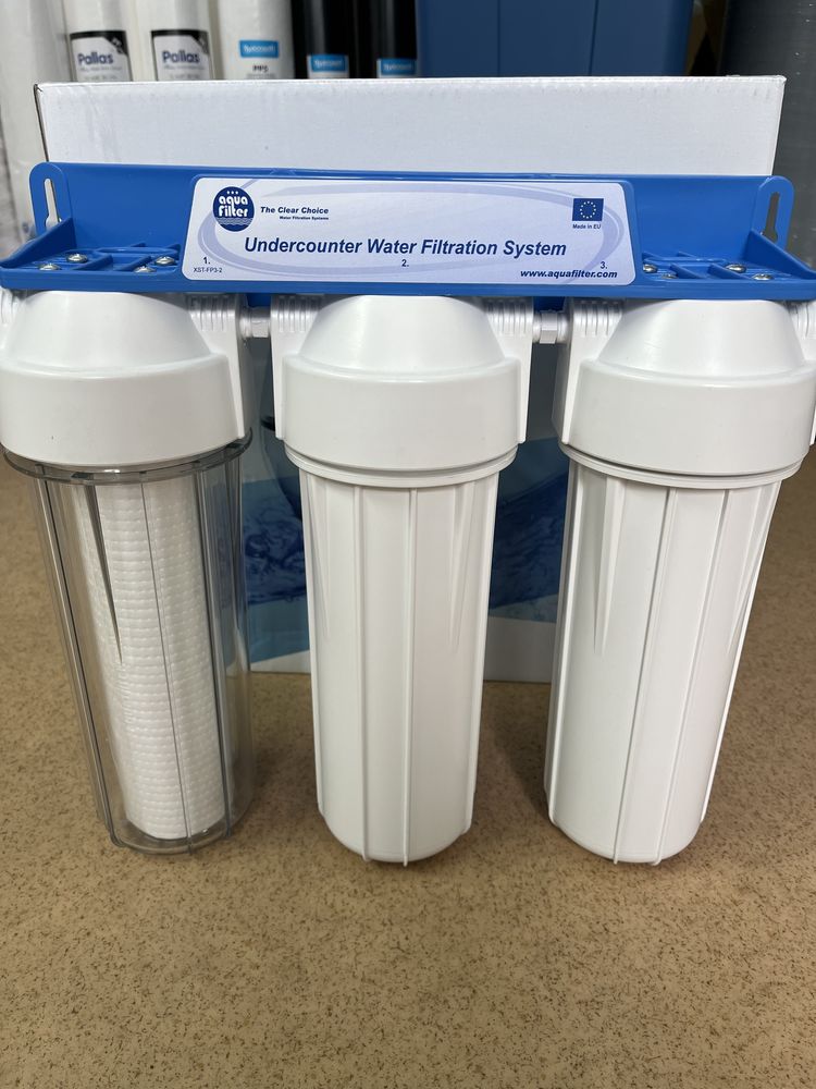 Трьохступенева система фільтрації Aqua Filter