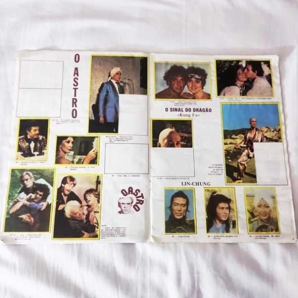 Caderneta Tele-Stars Incompleta faltam 107 cromos de 384 de 1980