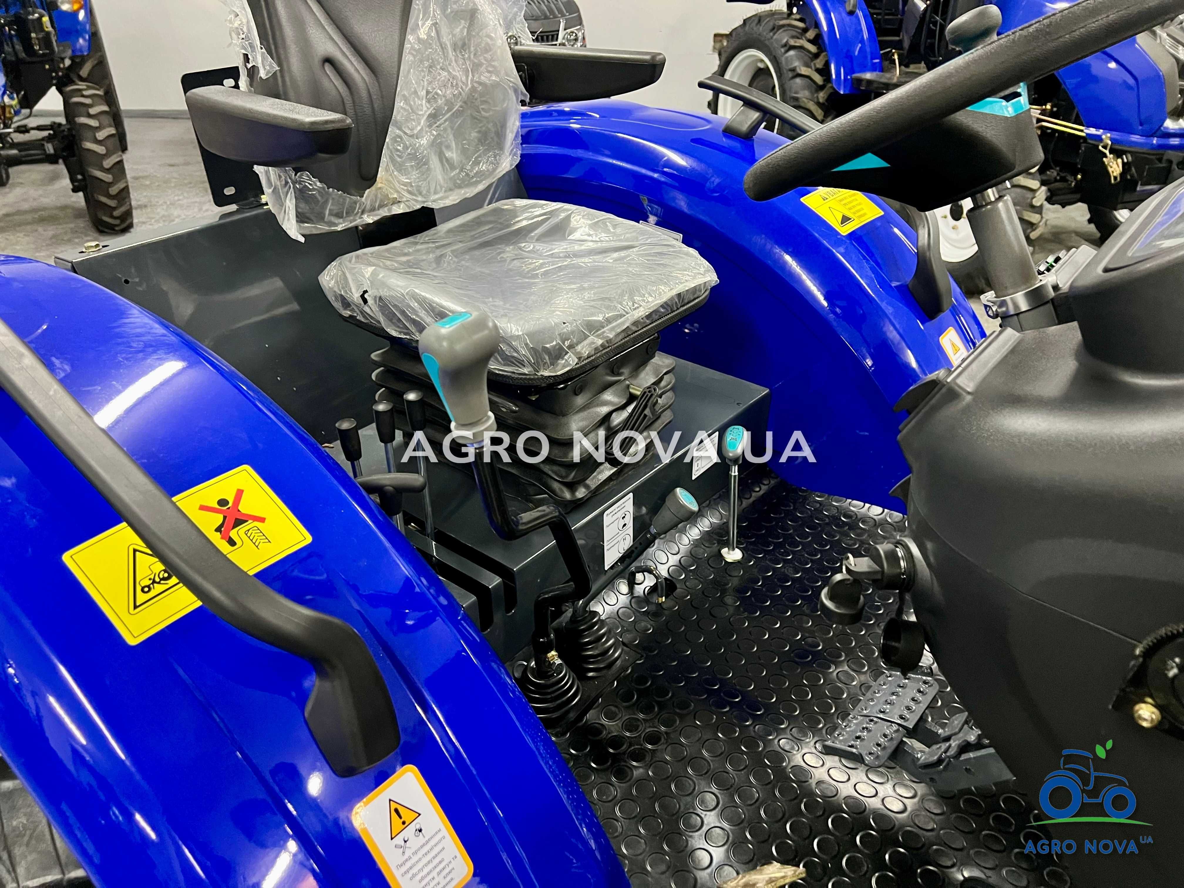 Мінітрактор ФАЙТЕР T 404RD Примусова гідравліка Реверс