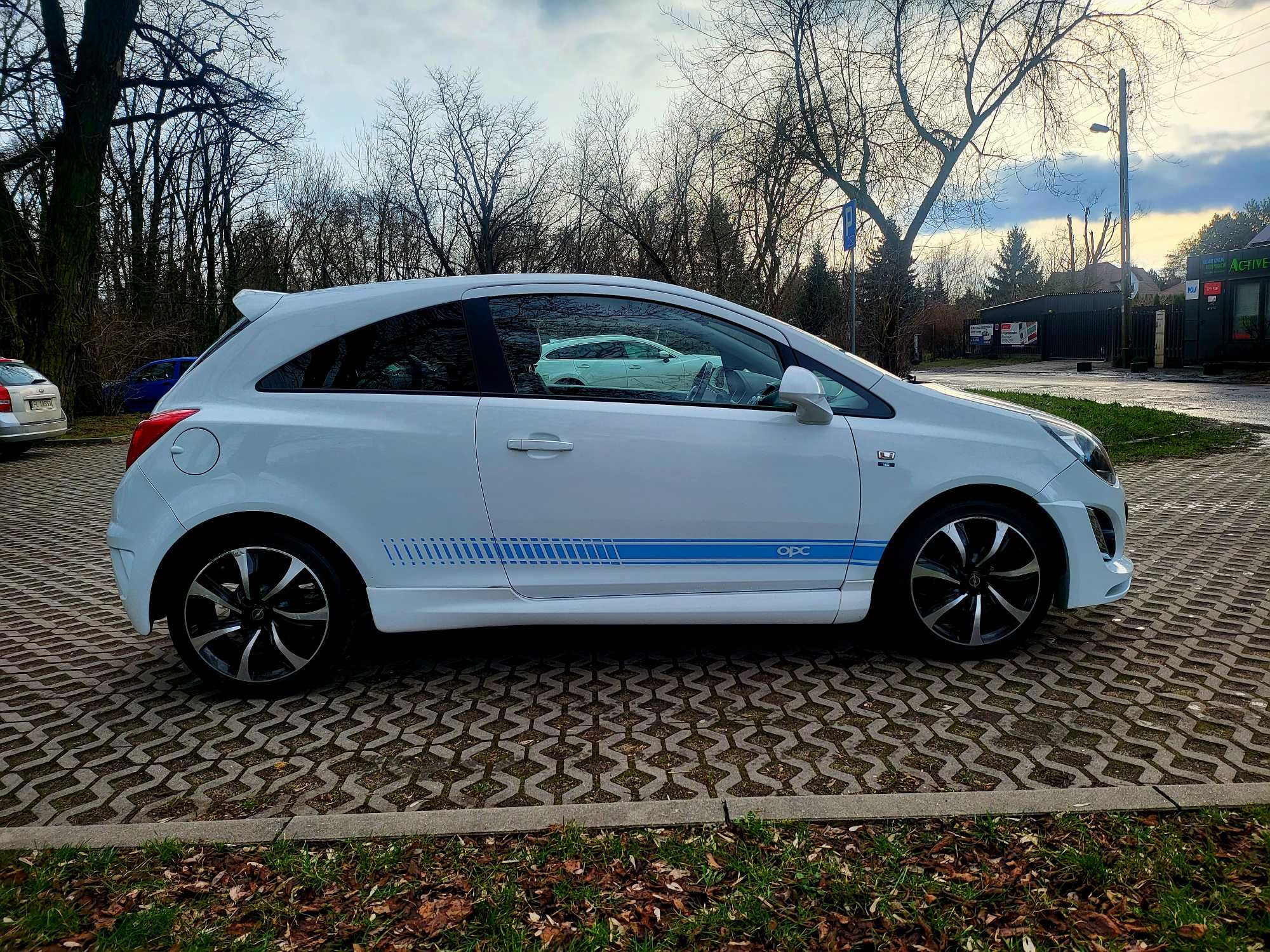 OPEL CORSA D LIFT 2015 OPC design klima skóra alu17 navi JAK NOWY