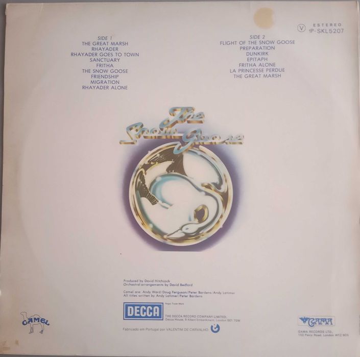 Camel - - - - - The Snow Goose - - - - - LP