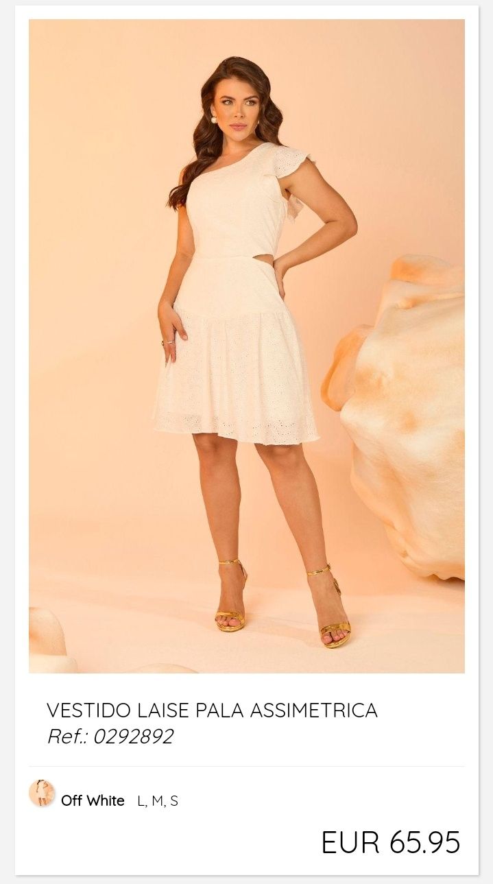 Vestidos de qualidade, veste do S ao L elegantes e confortáveis.