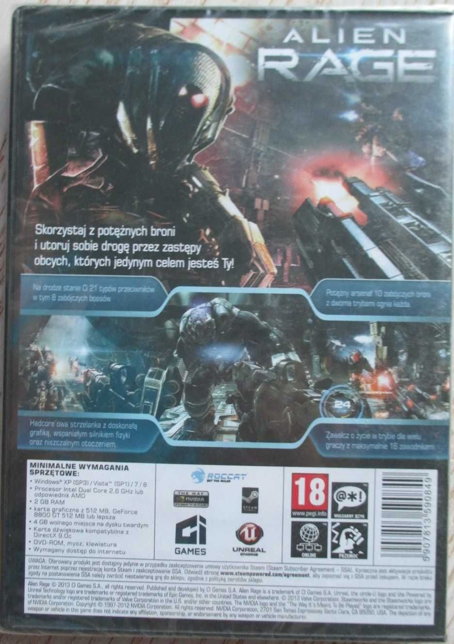 Alien Rage - gra na PC