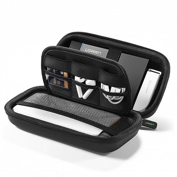 Ugreen etui pudełko na dysk twardy Hdd i akcesoria 18 x 9,5 x 5,5 cm c