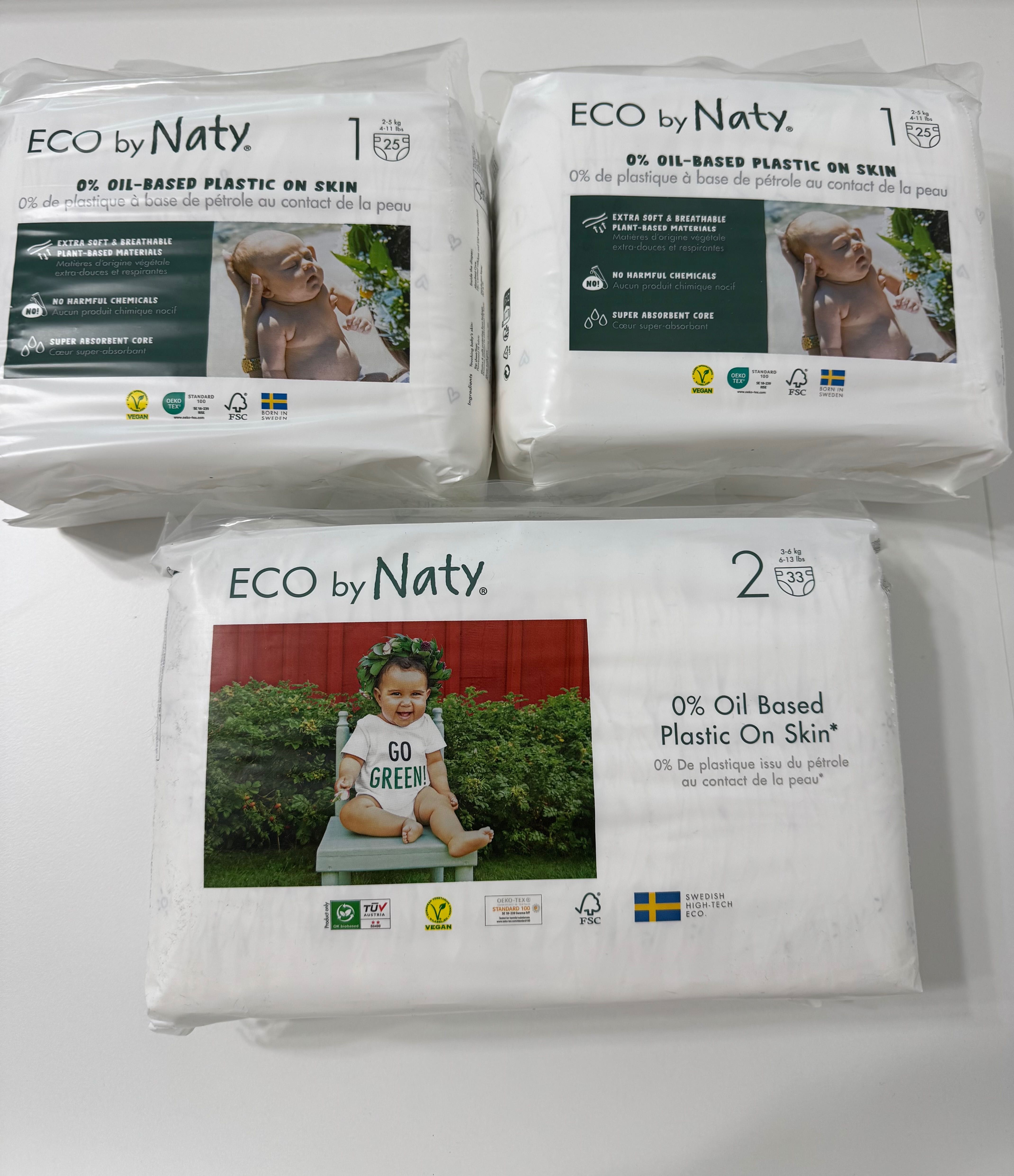 Памперси Eco by Naty