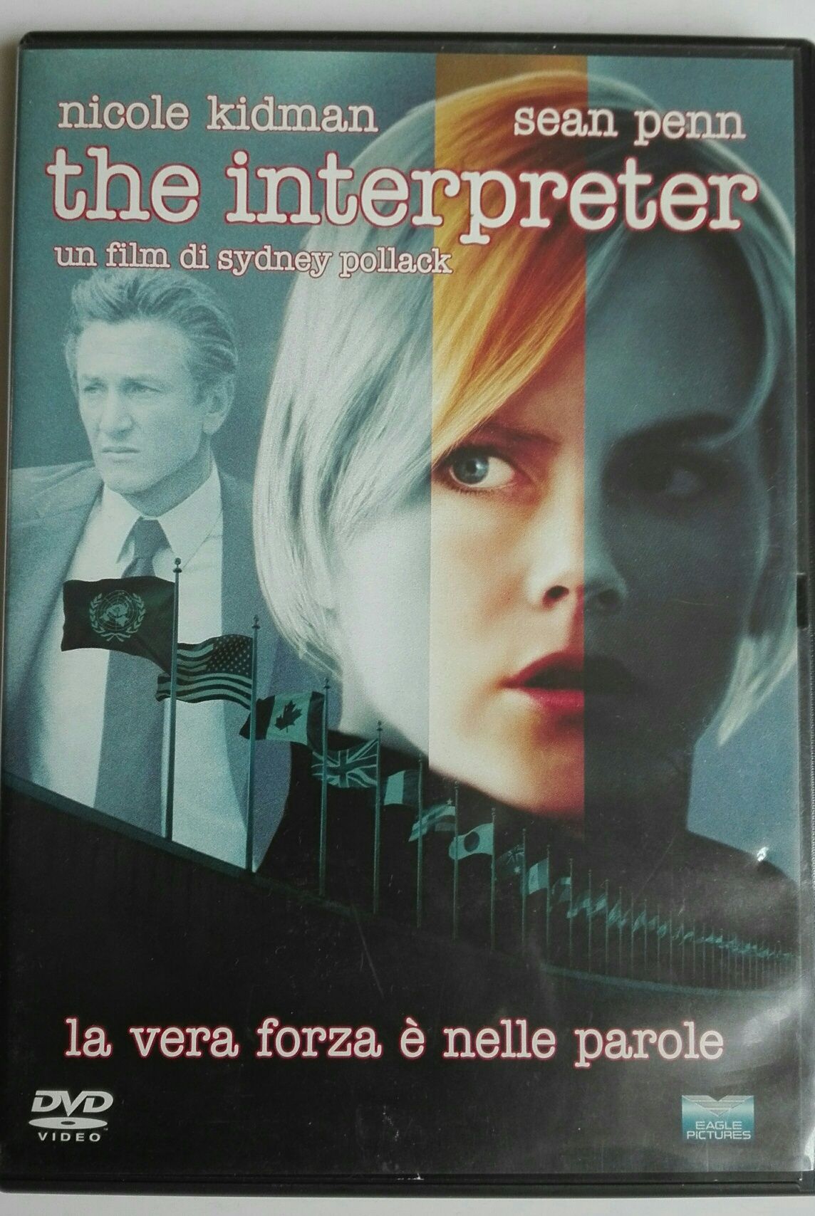 DVD the interpreter Nicol Kidman, Sean Penn