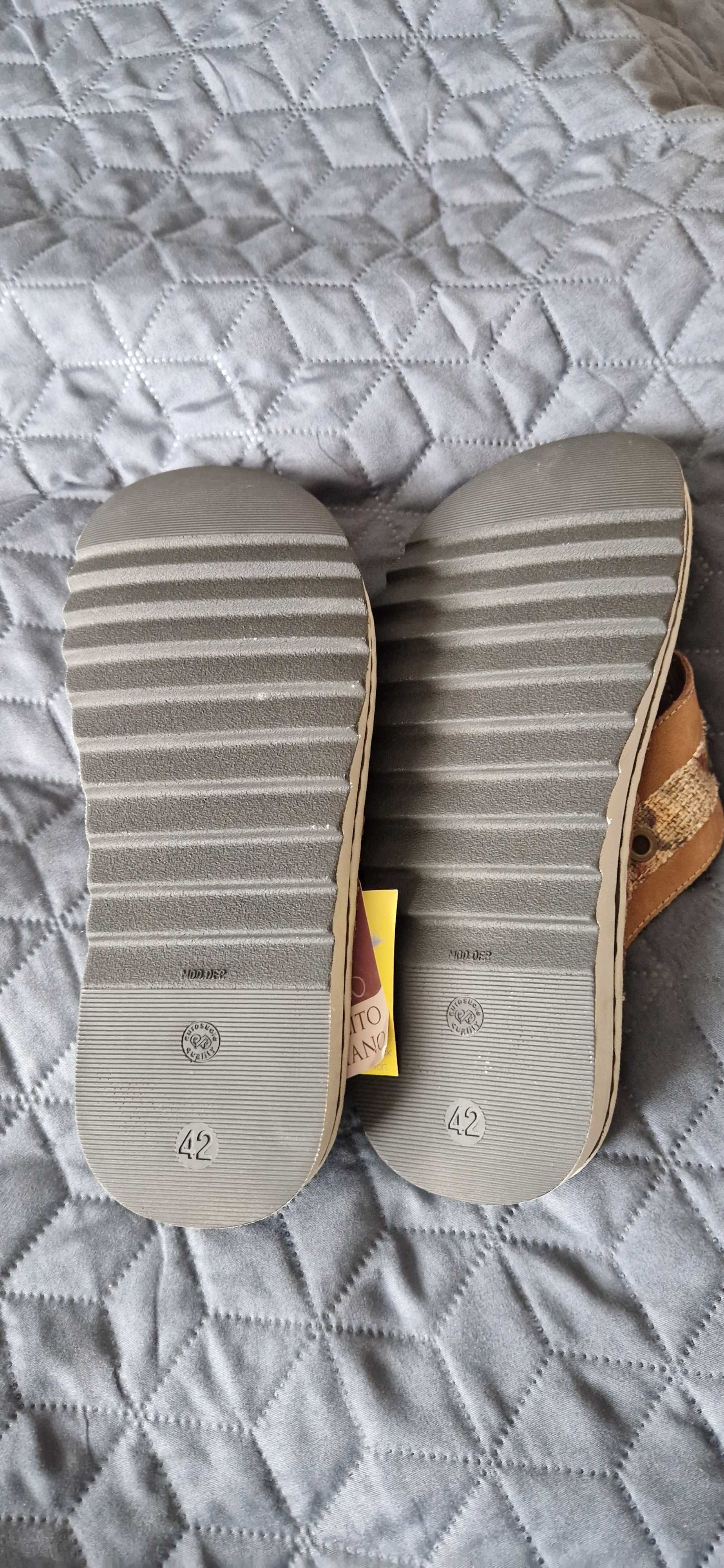 Sandały, japonki, nowe venezia r. 42