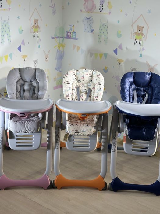Стільчик для годування Chicco Polly 2 Start для кормления магазин бу