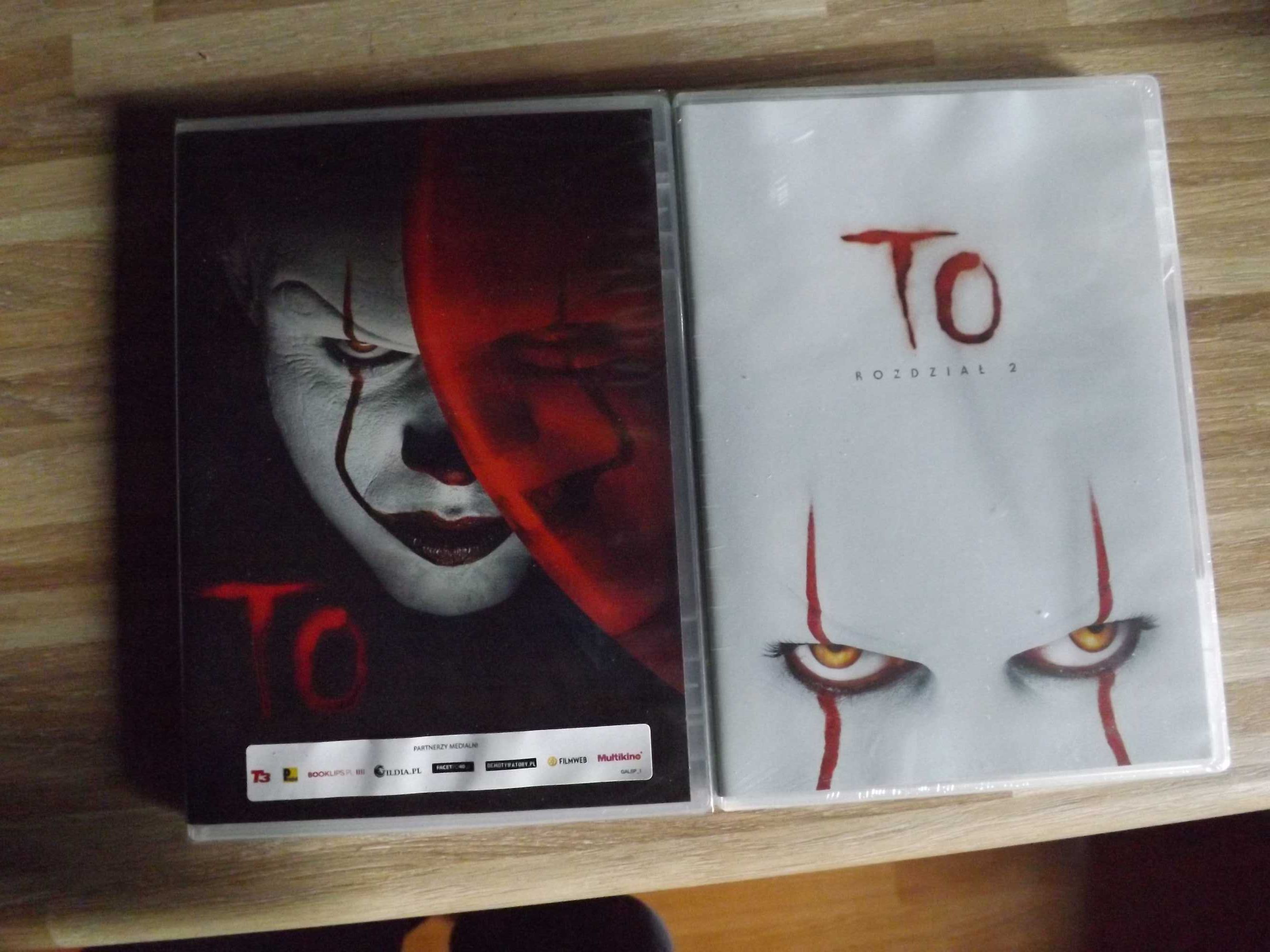 To 1 i 2 dvd horror film  nowe w folii