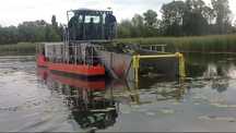 Водний комбайн для очищення водойм UDT-110M