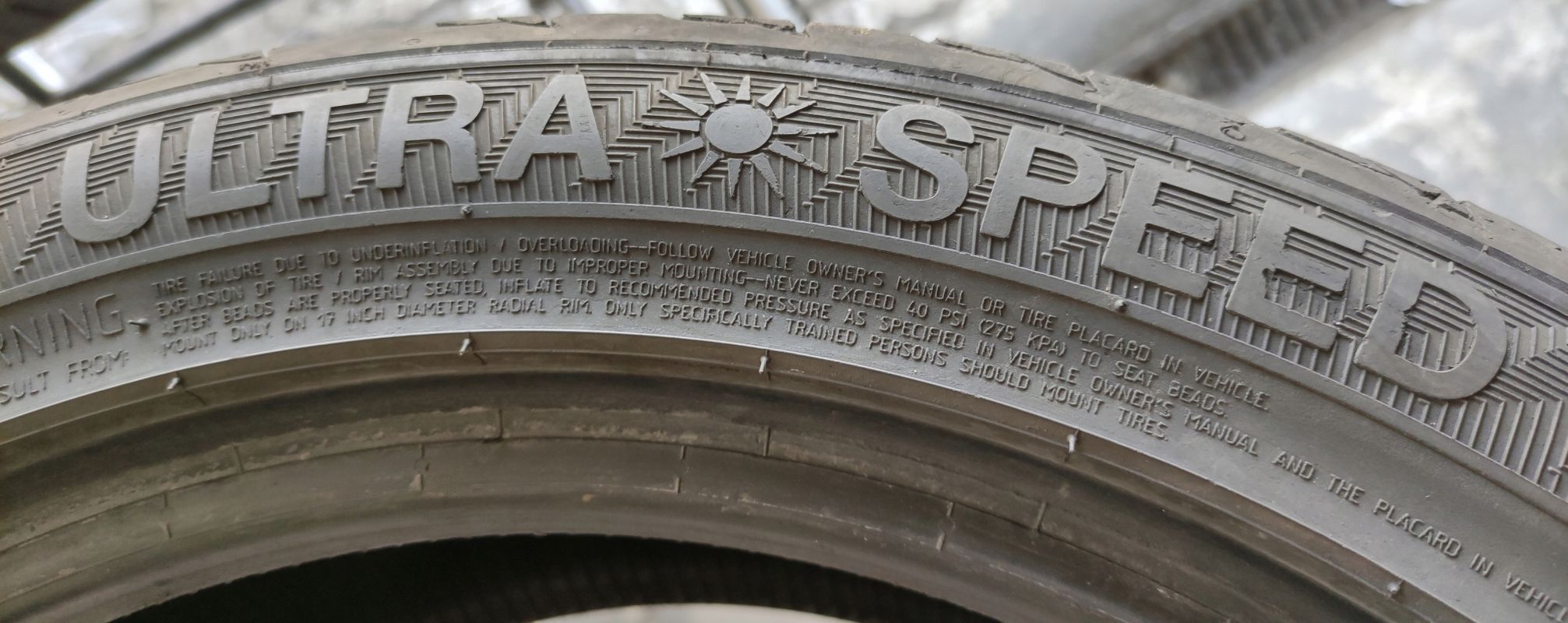 2x 215/50r17 Gislaved UltraSpeed 95y