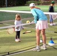Набор детей в группы большого тенниса