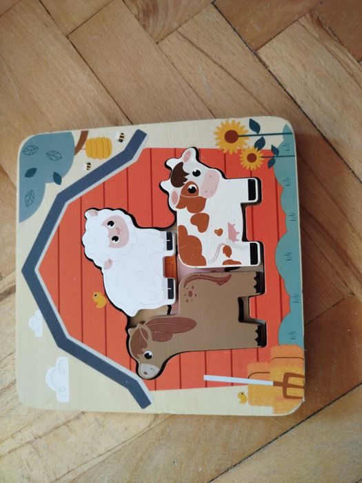 Układanka puzzle zwierzęta