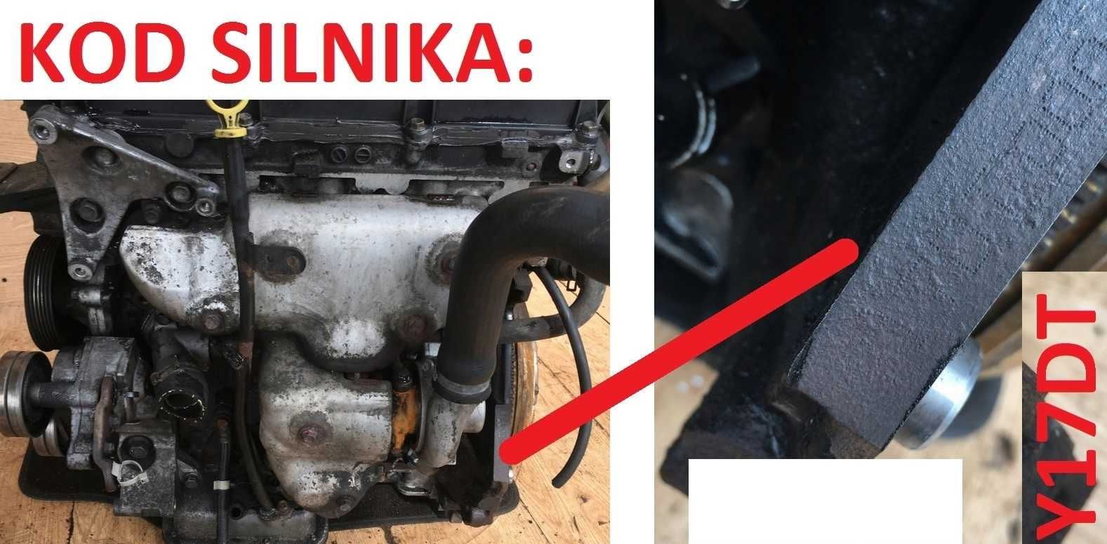 Sprzęgło Opel Meriva A 1.7 DTI Isuzu Y17DT F17C394, 03-05