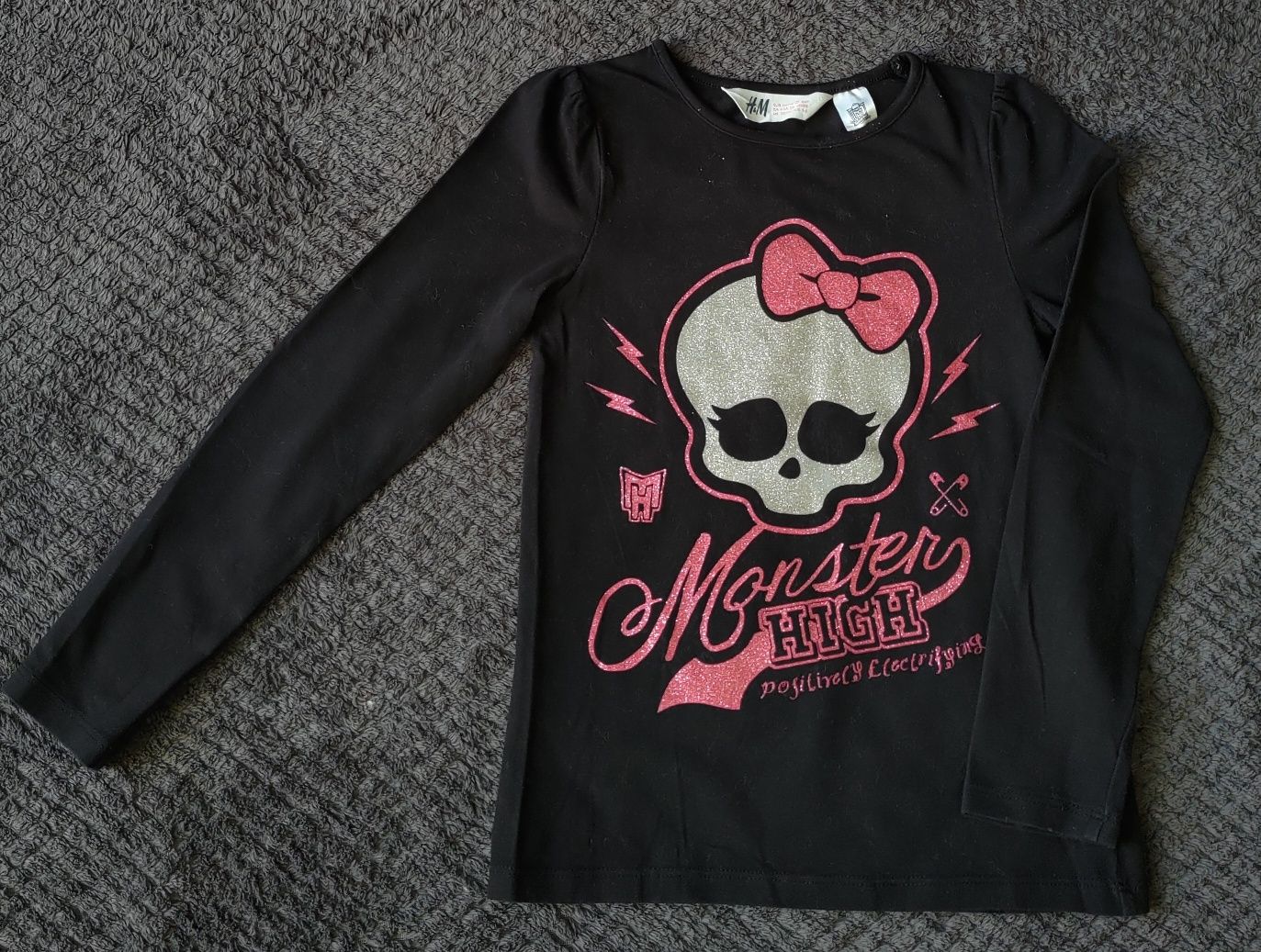 H&M koszulka monster high Koszulka / T-shirt rozmiar 110/116