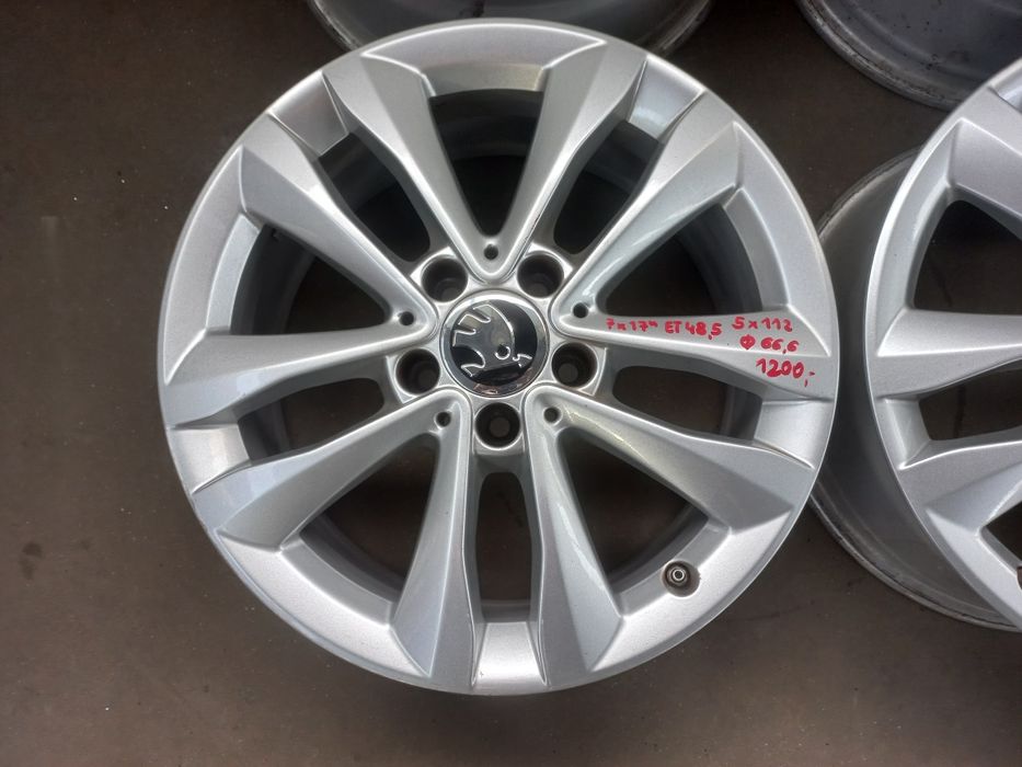 Alufelgi 17" 5x112 do Skoda