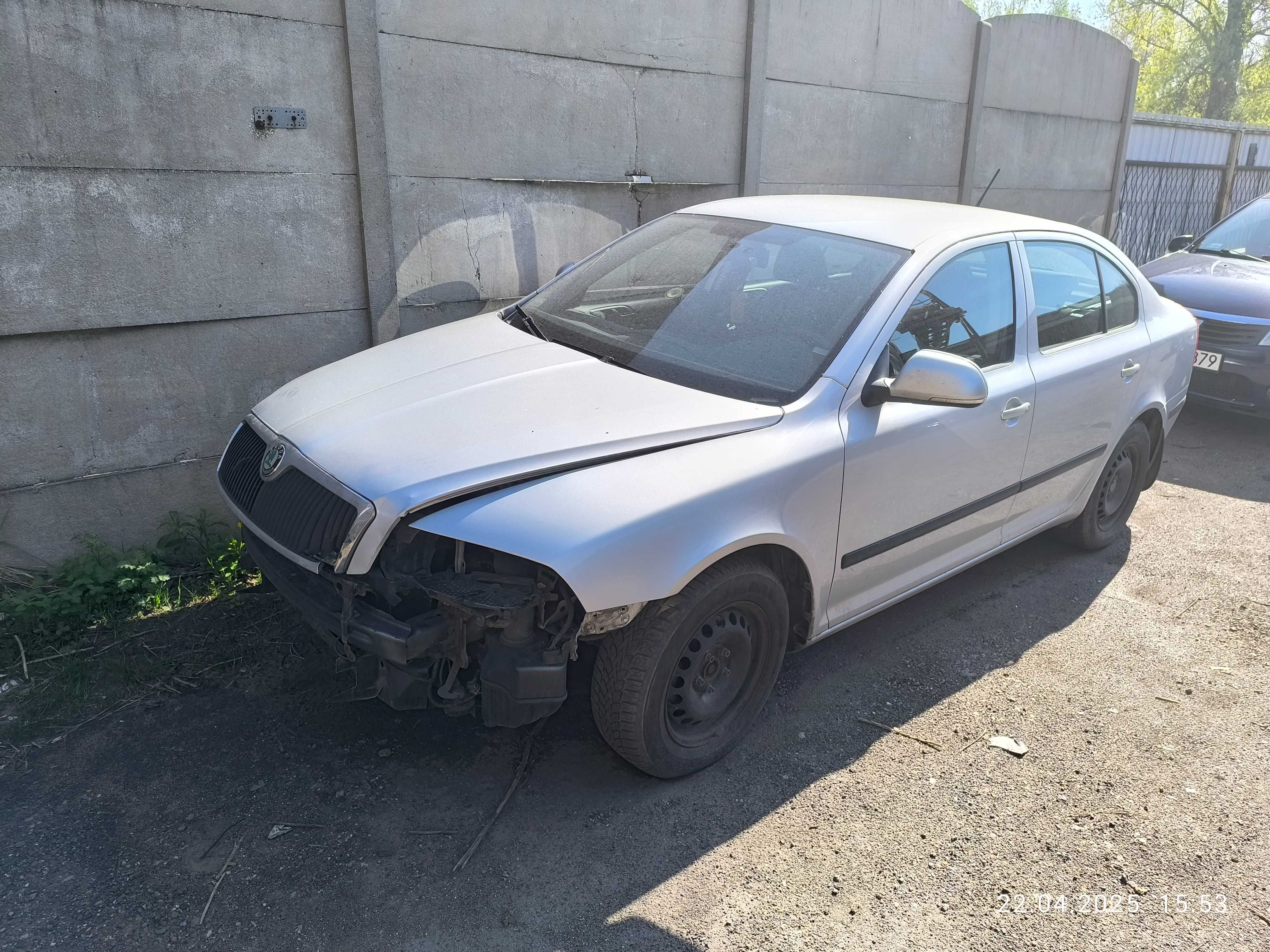 Skoda Octavia 2 1.6 MPI LPG, 2011 r.  uszkodzona po kolizji