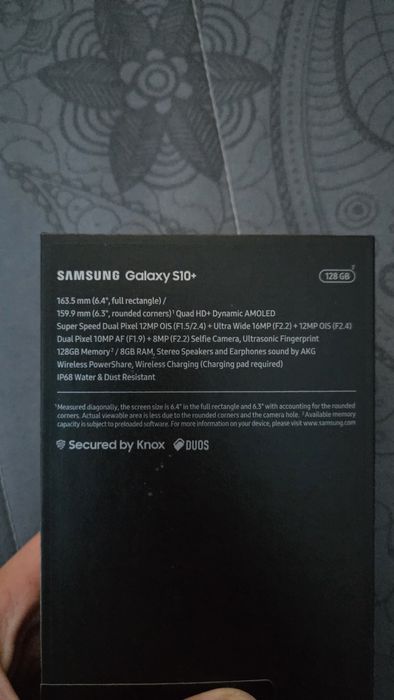 Samsung S10+ 128Gb