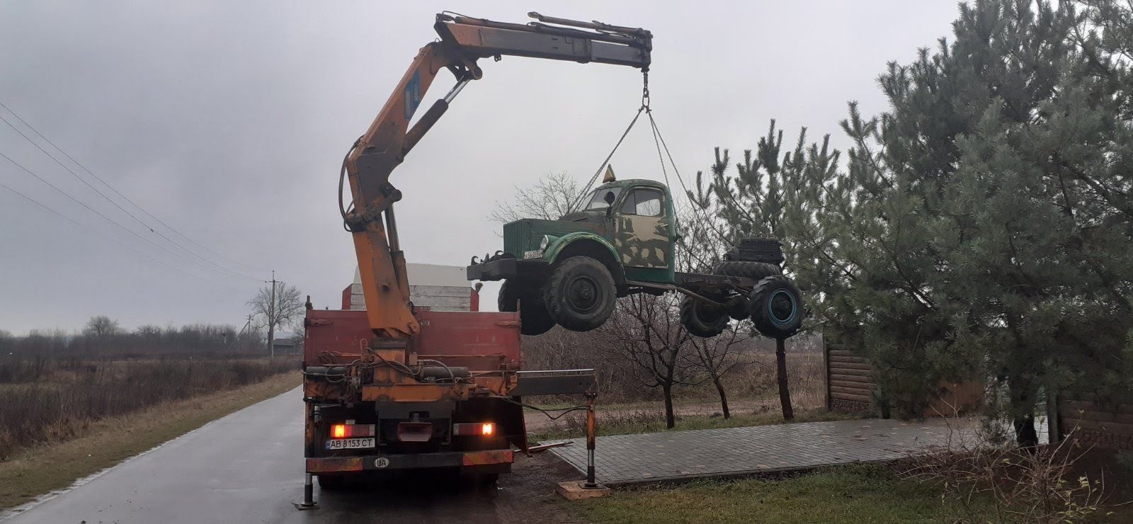 Послуги маніпулятора  Оренда маніпулятора   Маніпулятор Вінниця