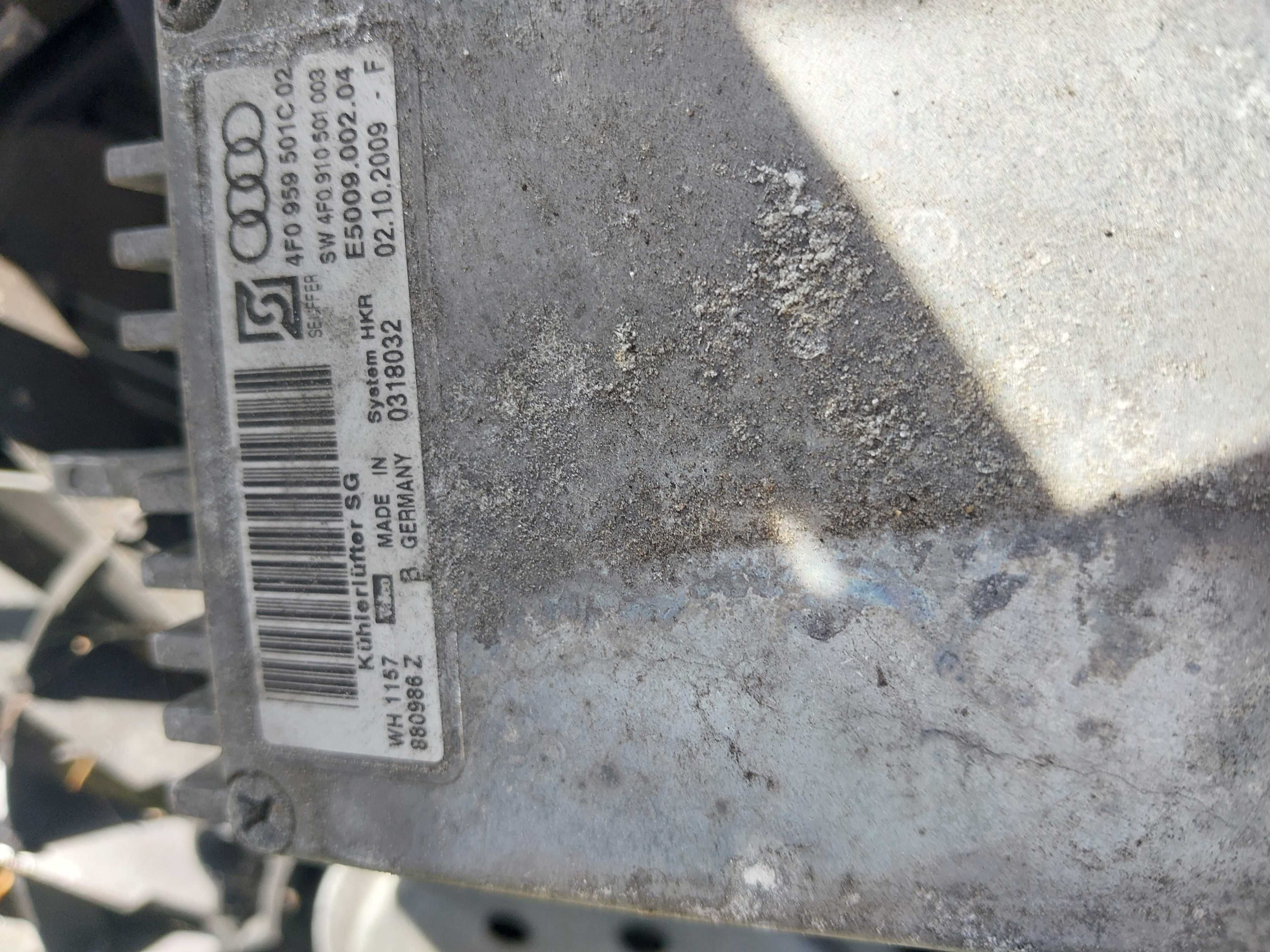Modul wentylatora audi a6 c6 4f09--595--01c