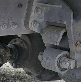 tylny most Daf Lf 45 Fa Euro 6 koła 17.5  poduszka półresor resor