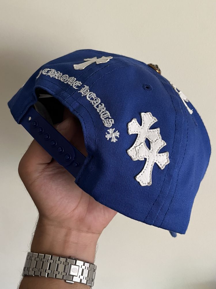 Chrome Hearts Cross Patch Baseball Cap