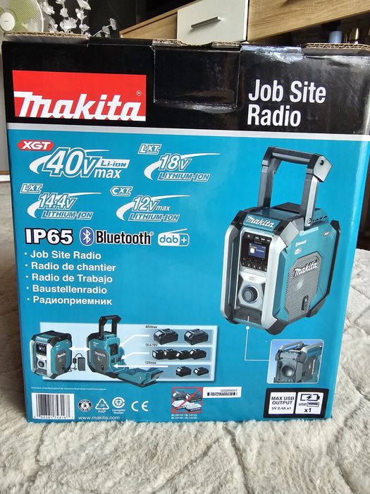 Radio budowlane Makita MR007GZ gwarancja dowod zakupu 100% nowe