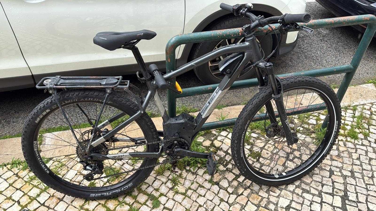 Rockrider E-ST 900 / e-bike / Shimano deore / travões hidráulico