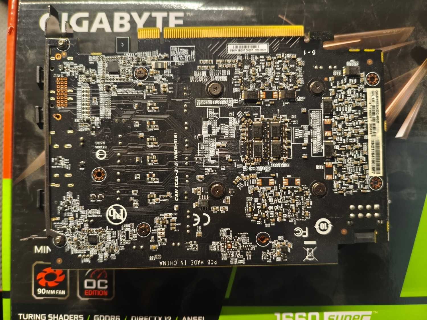 Karta graficzna Gigabyte GeForce GTX 1660 SUPER MINI ITX OC 6G