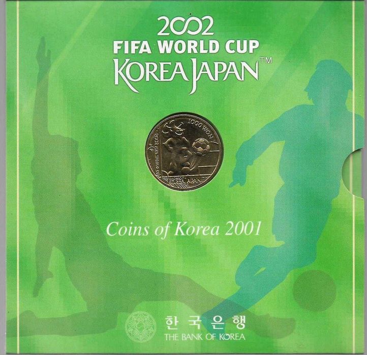 Coreia do Sul - - - "2002 - FIFA World Cup-Coreia-Japão" - - -  Moedas