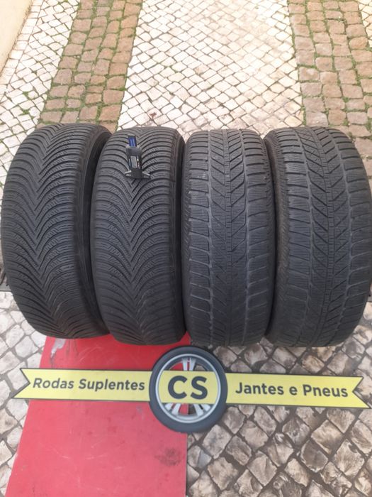 Pneus  205/60R16 Michelin Alpine e Fulda Kristal , M+S