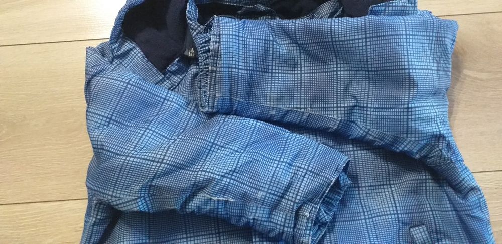 Kurtka zimowa z kapturem, kurtka 116-122