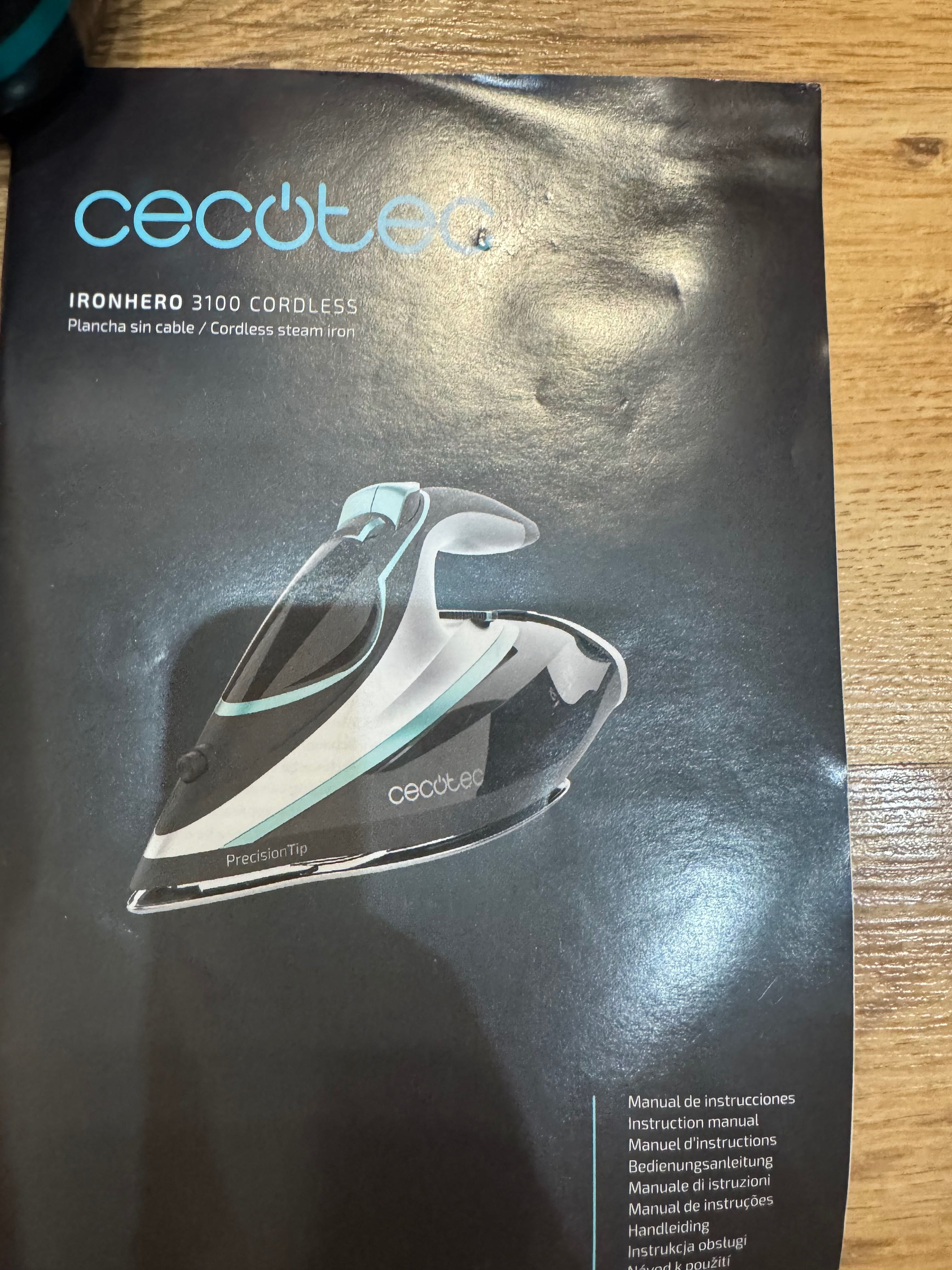 Żelazko parowe Cecotec , ubrania steam3 d