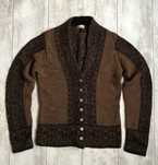 Sweter Cardigan Hess Natur 100% Alpaka 38/40 Vintage 90’ Idealny !