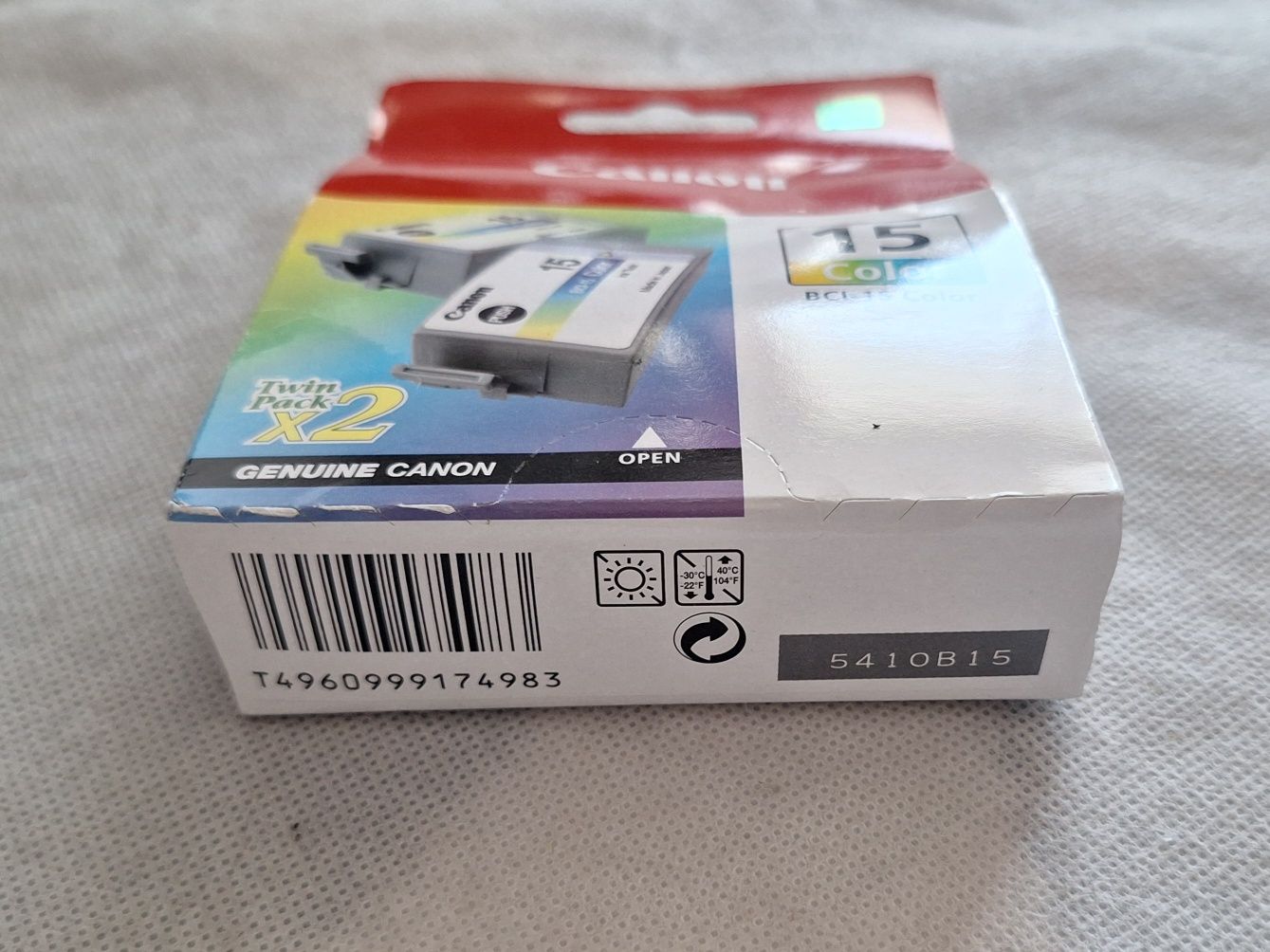 2 x Tusz Canon BCI15C, tri color, 100s, 8191A002 do Canon i70