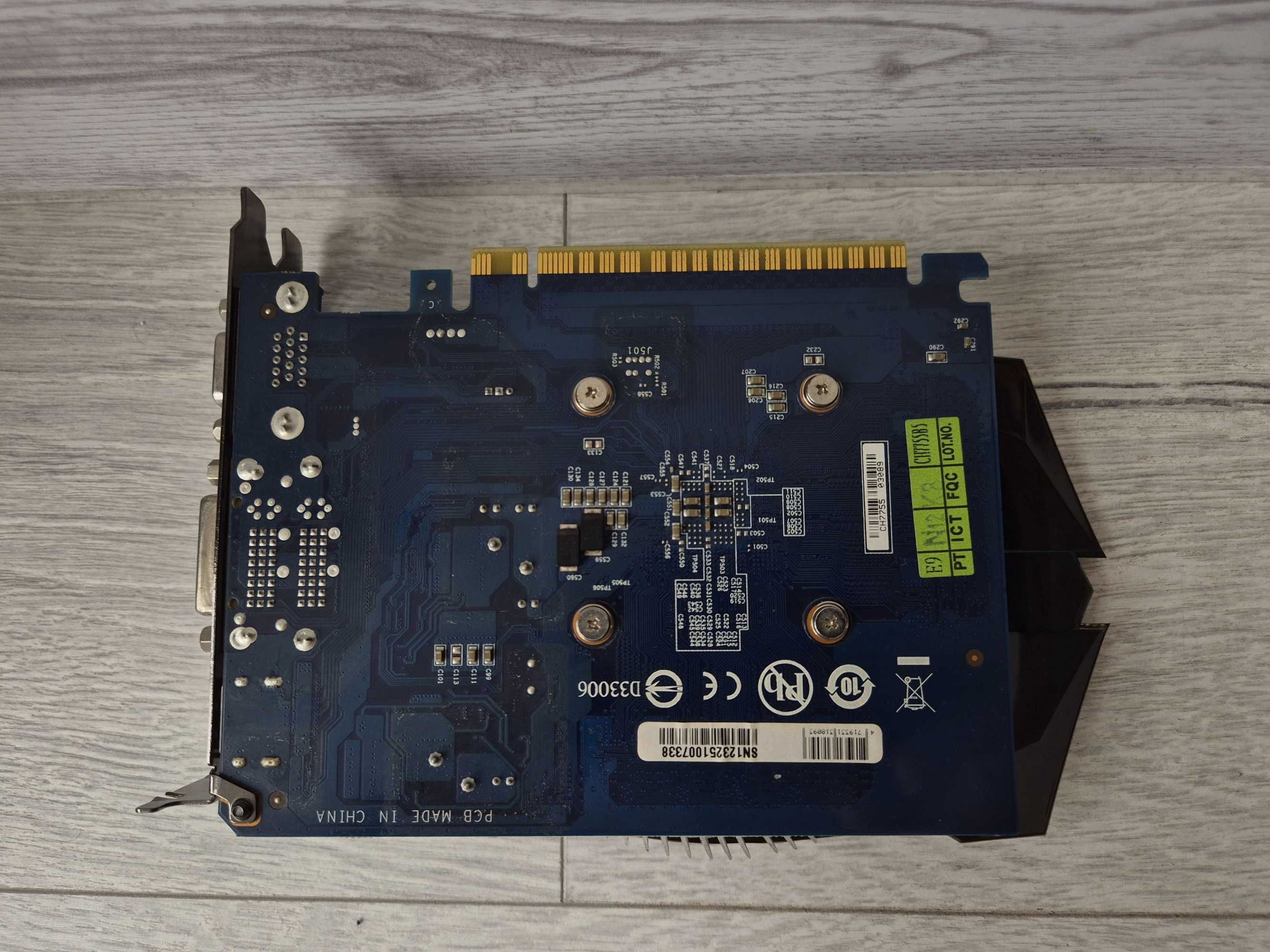 PCI-e відеокарта GT640 2GB GDDR3 Gigabyte (HDMI+DVI+VGA) безшумна