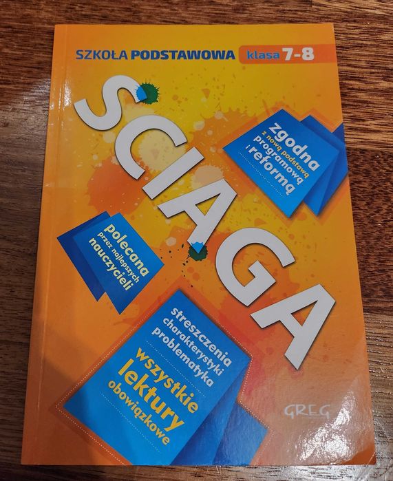 Ściąga polski 8 klasisty wszystkie lektury