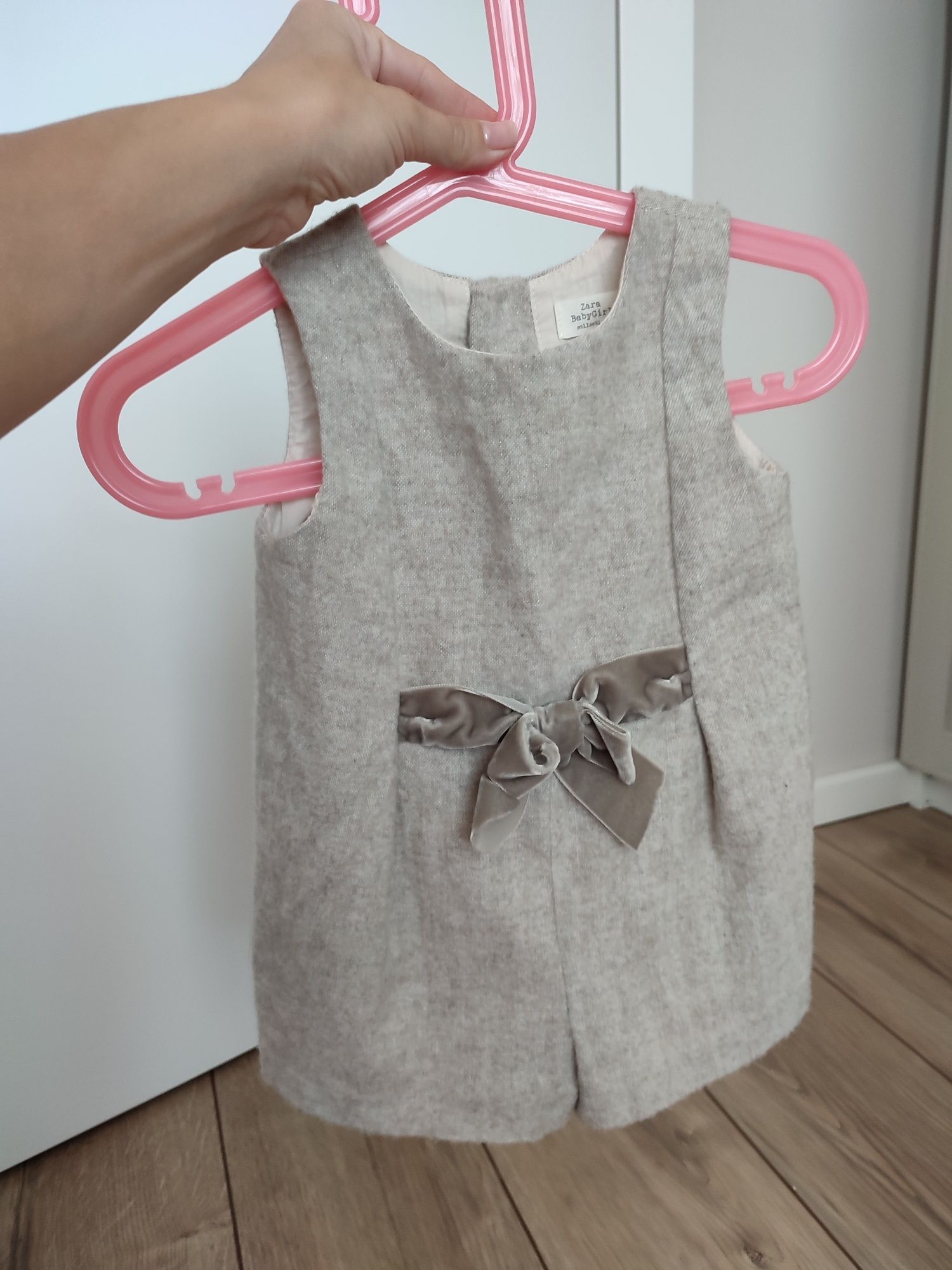 Elegancki kombinezon Zara Baby r.80