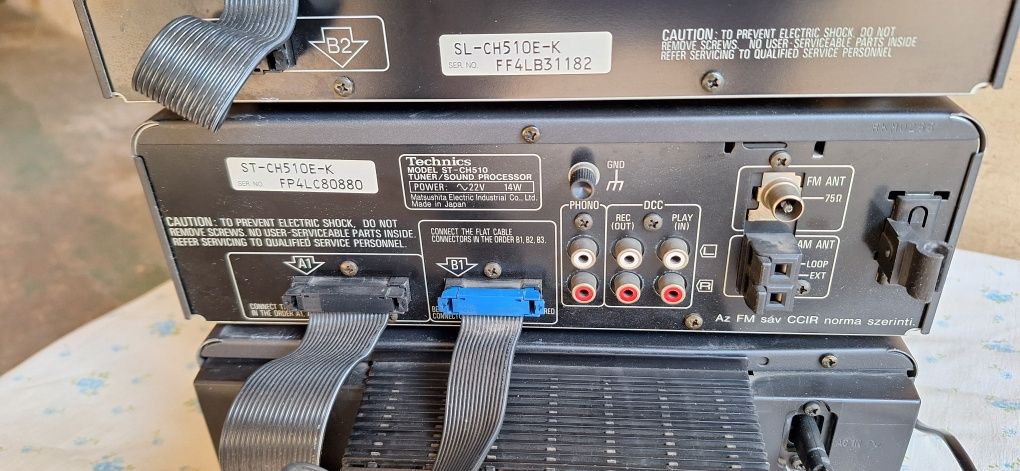 Wieża technics CH510+pilot