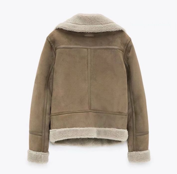 Дублянка Zara  Original дубленка Зара