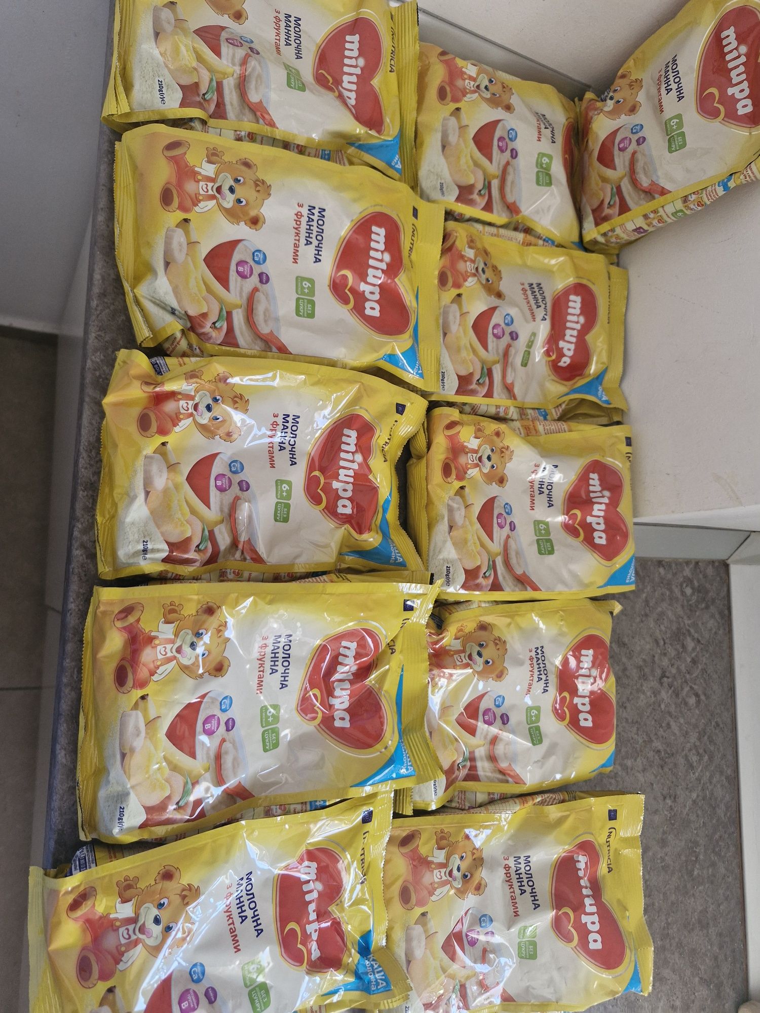 Продам детские  каши Milupa