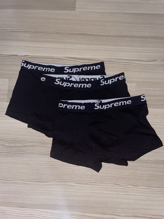 Bokserki Supreme Nowe Czarne Rozmiar M/L